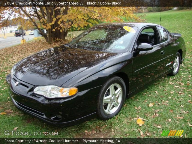 2004 Chevrolet Monte Carlo Supercharged SS in Black