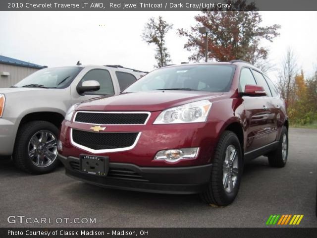 2010 Chevrolet Traverse LT AWD in Red Jewel Tintcoat