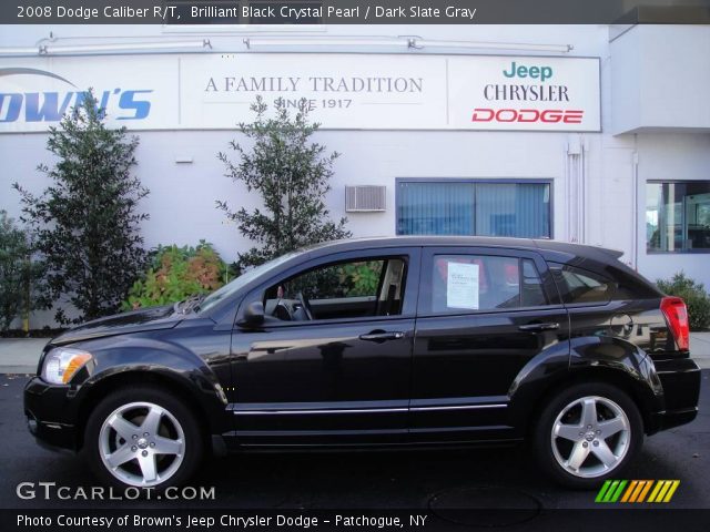 2008 Dodge Caliber R/T in Brilliant Black Crystal Pearl