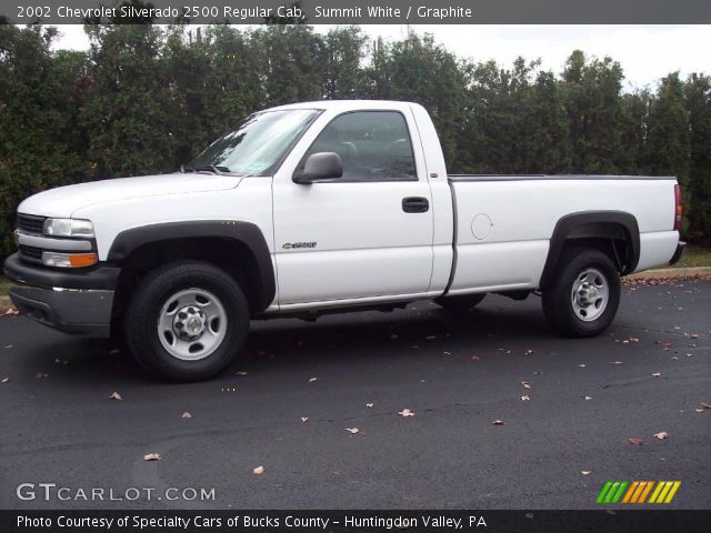 2002 Chevrolet Silverado 2500 Regular Cab in Summit White