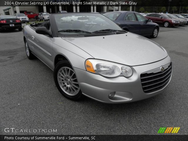 2004 Chrysler Sebring LXi Convertible in Bright Silver Metallic