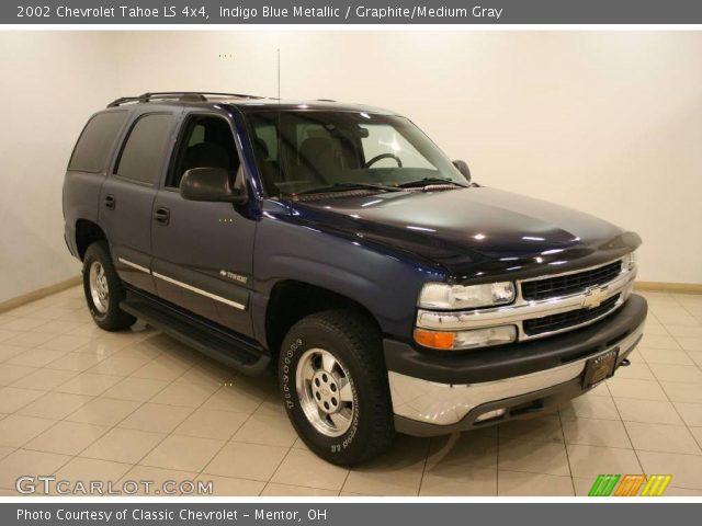 2002 Chevrolet Tahoe LS 4x4 in Indigo Blue Metallic