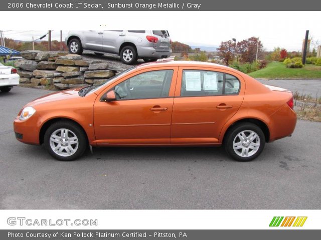 2006 Chevrolet Cobalt LT Sedan in Sunburst Orange Metallic
