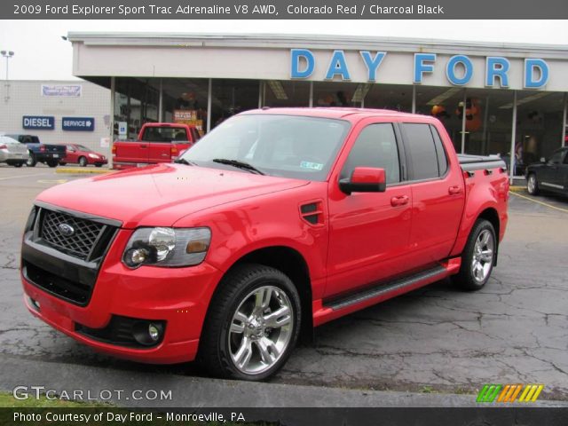 2009 Ford Explorer Sport Trac Adrenaline V8 AWD in Colorado Red