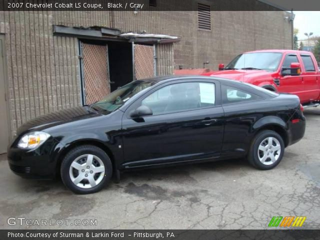 2007 Chevrolet Cobalt LS Coupe in Black