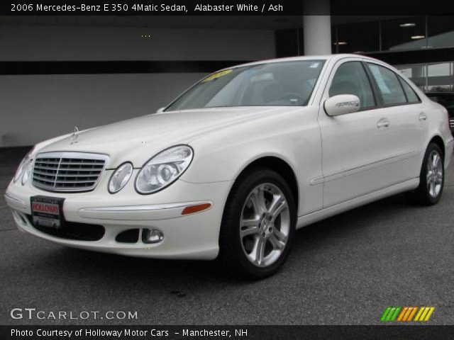 2006 Mercedes-Benz E 350 4Matic Sedan in Alabaster White