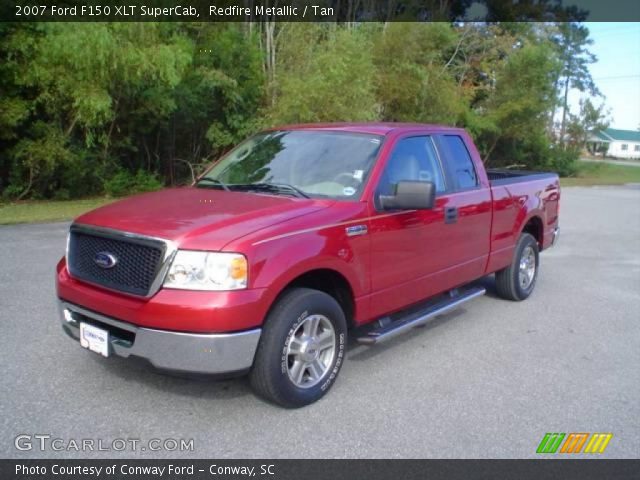 2007 Ford F150 XLT SuperCab in Redfire Metallic