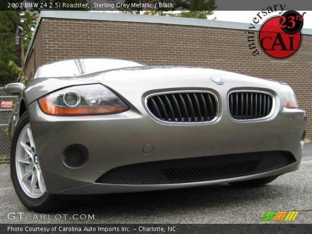 2003 BMW Z4 2.5i Roadster in Sterling Grey Metallic