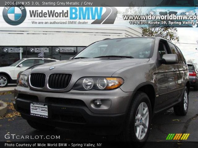 2006 BMW X5 3.0i in Sterling Grey Metallic