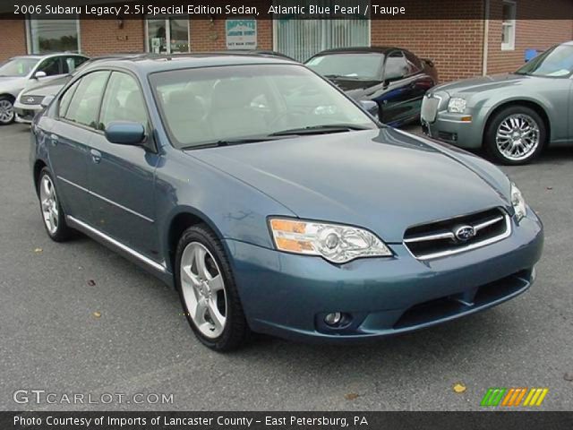 2006 Subaru Legacy 2.5i Special Edition Sedan in Atlantic Blue Pearl