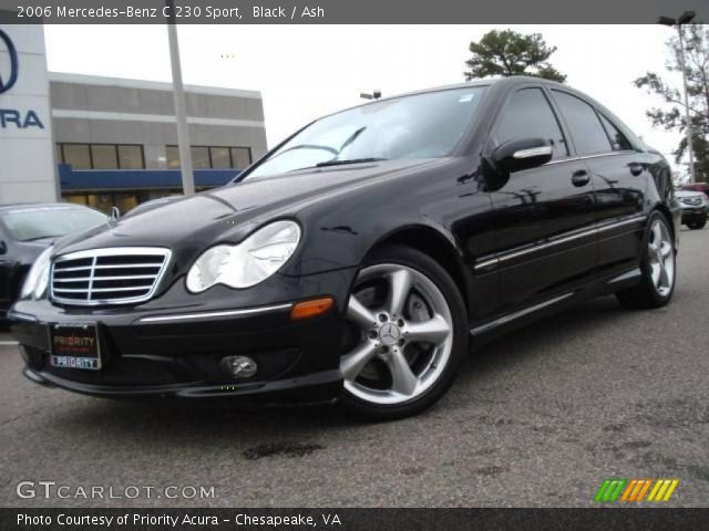 2006 Mercedes-Benz C 230 Sport in Black