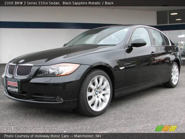 2006 BMW 3 Series 330xi Sedan in Black Sapphire Metallic