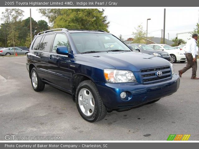 2005 Toyota Highlander Limited 4WD in Indigo Ink Pearl