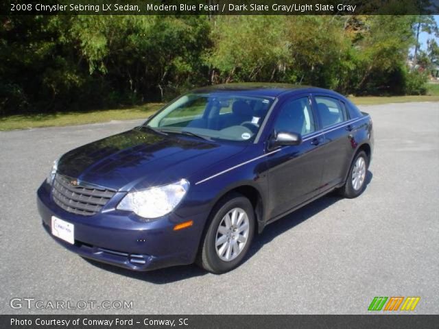2008 Chrysler Sebring LX Sedan in Modern Blue Pearl