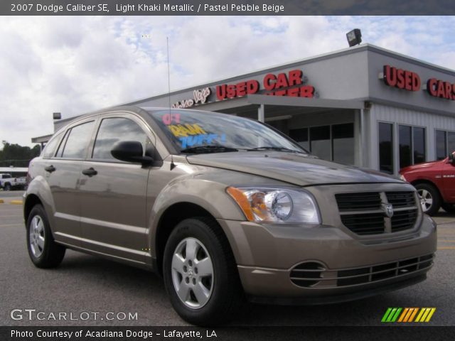 2007 Dodge Caliber SE in Light Khaki Metallic
