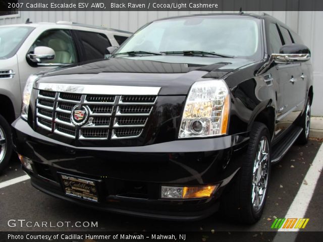 2007 Cadillac Escalade ESV AWD in Black Raven
