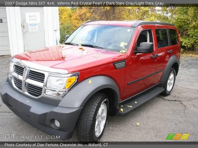 2007 Dodge Nitro SXT 4x4 in Inferno Red Crystal Pearl