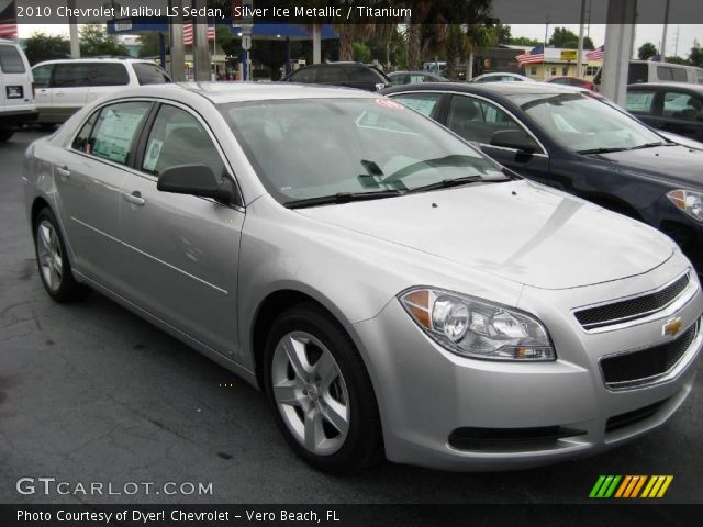 2010 Chevrolet Malibu LS Sedan in Silver Ice Metallic