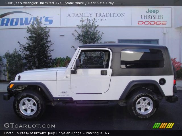 2006 Jeep Wrangler Unlimited 4x4 in Stone White