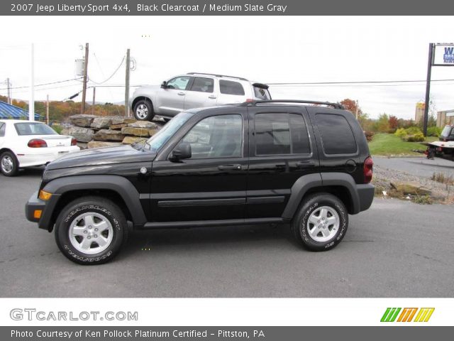 2007 Jeep Liberty Sport 4x4 in Black Clearcoat