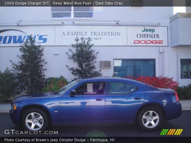 2009 Dodge Charger SXT in Deep Water Blue Pearl
