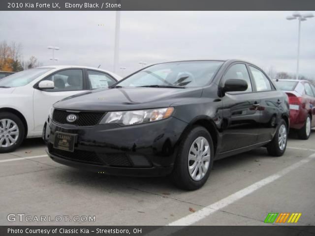 2010 Kia Forte LX in Ebony Black