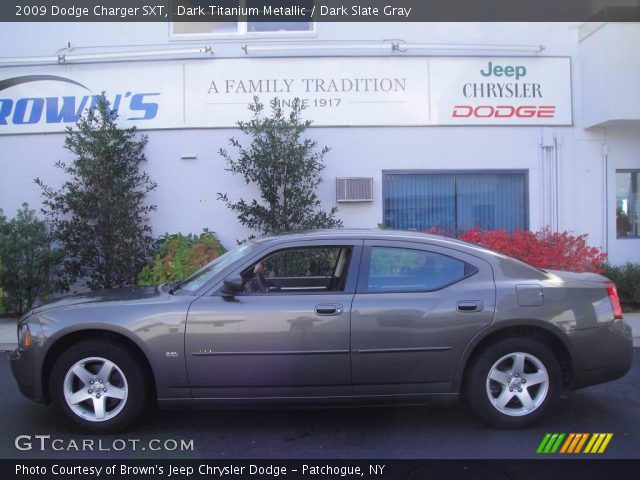 2009 Dodge Charger SXT in Dark Titanium Metallic