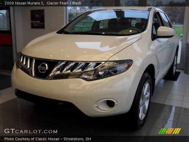 2009 Nissan Murano S in Glacier Pearl