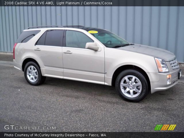 2008 Cadillac SRX 4 V6 AWD in Light Platinum