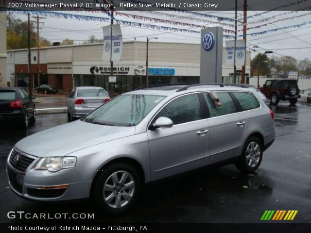 2007 Volkswagen Passat 2.0T Wagon in Reflex Silver Metallic