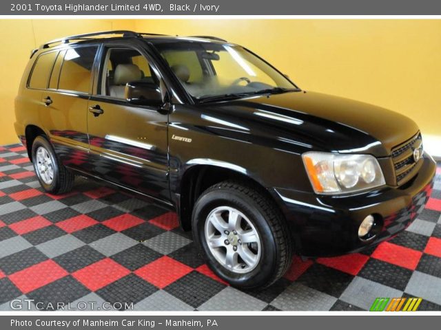 2001 Toyota Highlander Limited 4WD in Black