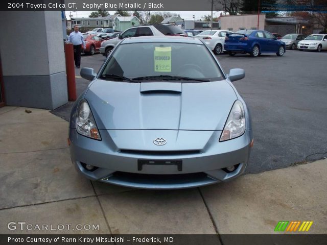 2004 Toyota Celica GT in Zephyr Blue Metallic