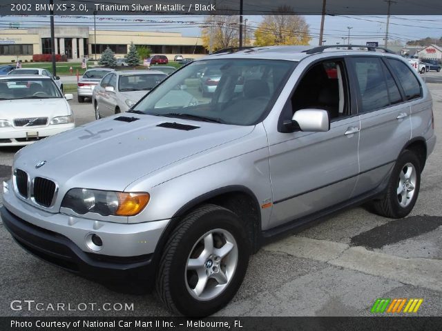 2002 BMW X5 3.0i in Titanium Silver Metallic