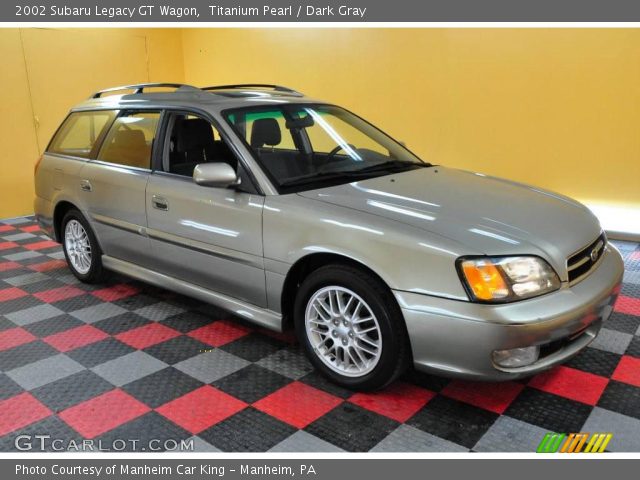 2002 Subaru Legacy GT Wagon in Titanium Pearl
