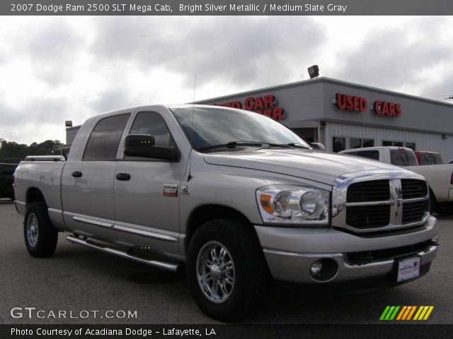 2007 Dodge Ram 2500 SLT Mega Cab in Bright Silver Metallic