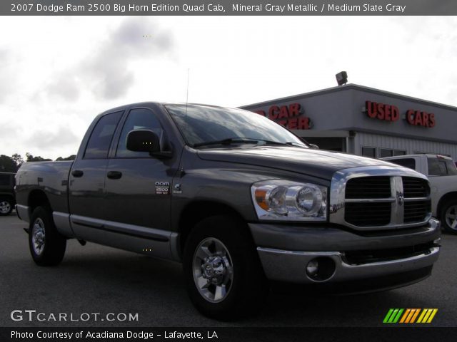 2007 Dodge Ram 2500 Big Horn Edition Quad Cab in Mineral Gray Metallic