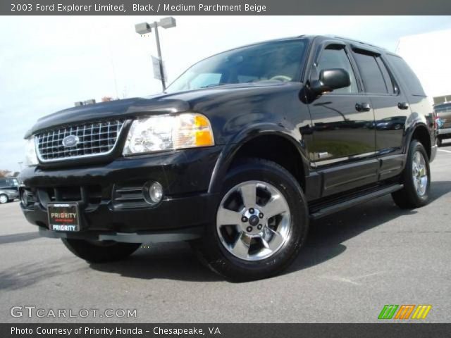2003 Ford Explorer Limited in Black