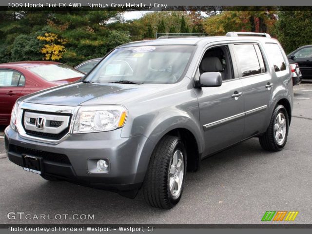 2009 Honda Pilot EX 4WD in Nimbus Gray Metallic