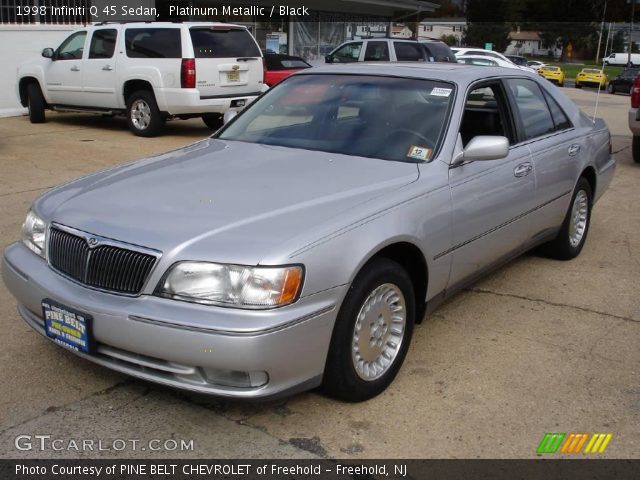 1998 Infiniti Q 45 Sedan in Platinum Metallic