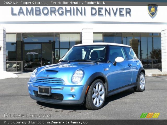 2002 Mini Cooper S Hardtop in Electric Blue Metallic