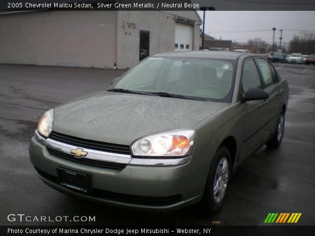 2005 Chevrolet Malibu Sedan in Silver Green Metallic