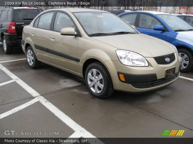 2009 Kia Rio LX Sedan in Cashmere Beige