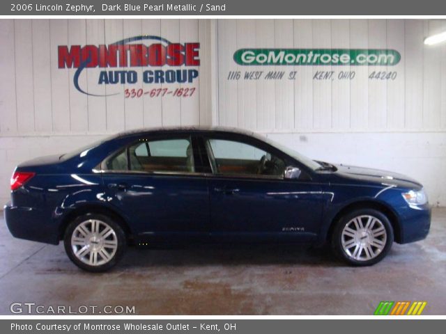 2006 Lincoln Zephyr  in Dark Blue Pearl Metallic
