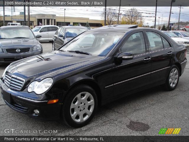 2005 Mercedes-Benz C 240 4Matic Sedan in Black