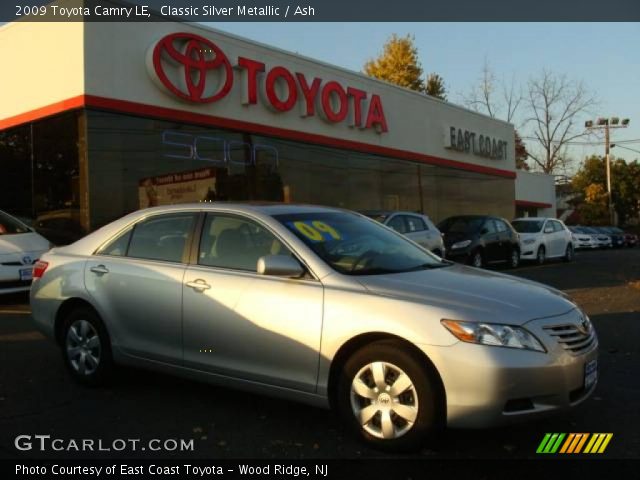 2009 Toyota Camry LE in Classic Silver Metallic
