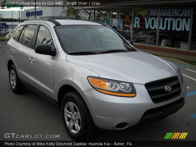 2009 Hyundai Santa Fe GLS 4WD in Bright Silver