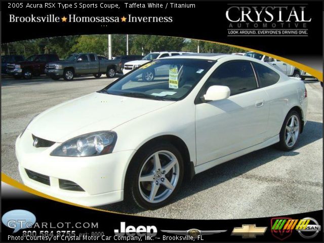 2005 Acura RSX Type S Sports Coupe in Taffeta White