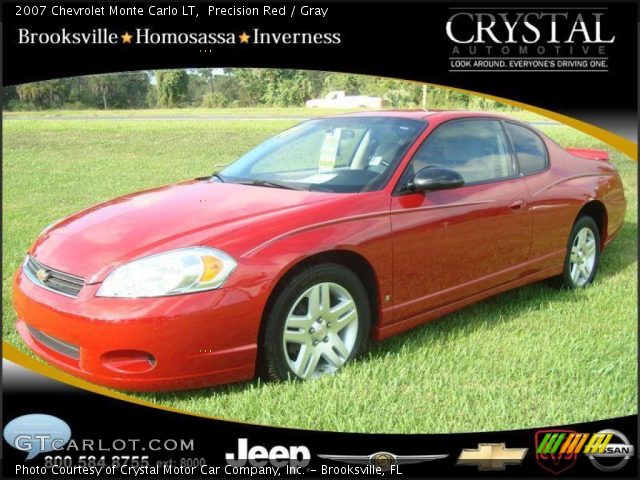 2007 Chevrolet Monte Carlo LT in Precision Red