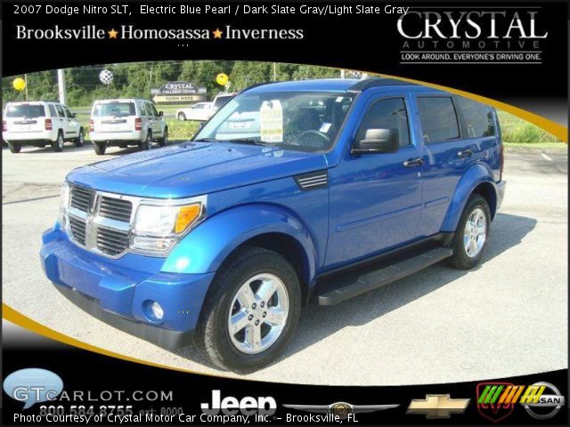 2007 Dodge Nitro SLT in Electric Blue Pearl
