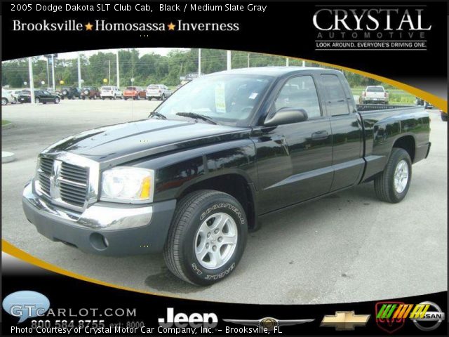 2005 Dodge Dakota SLT Club Cab in Black
